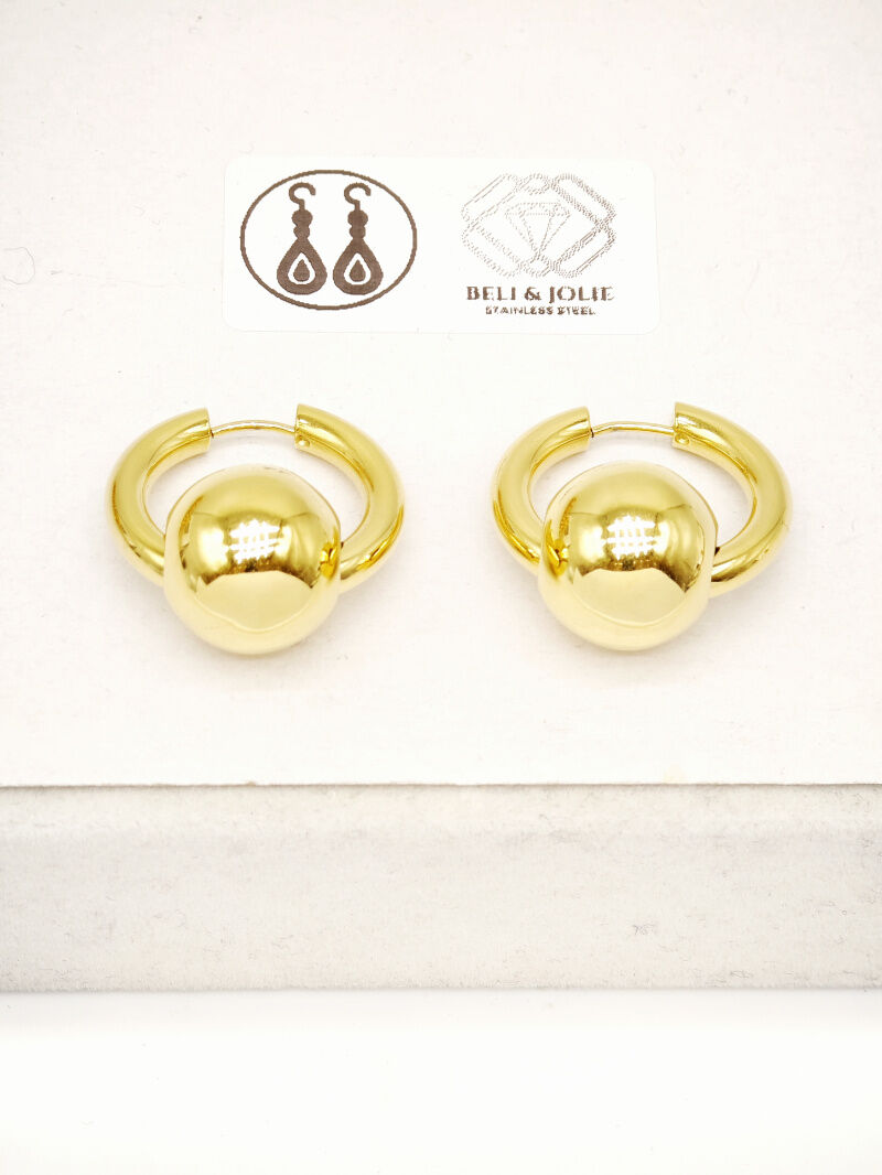 Creolen aus Edelstahl - J35