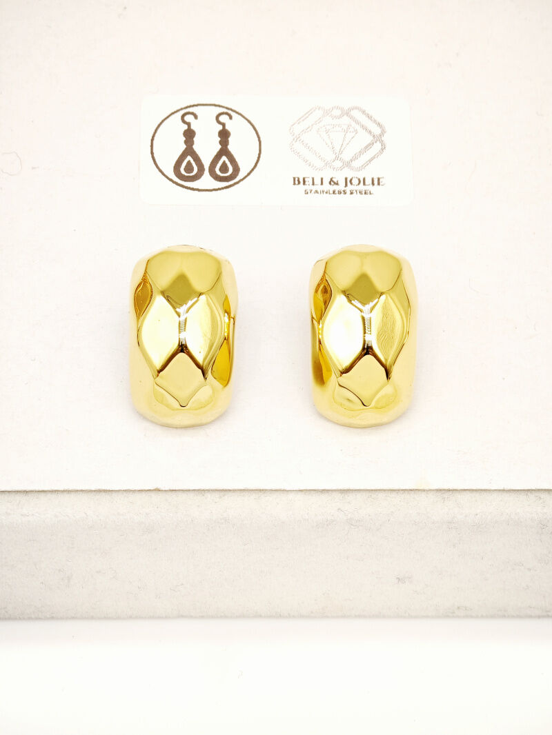 Edelstahl Ohrringe - J38