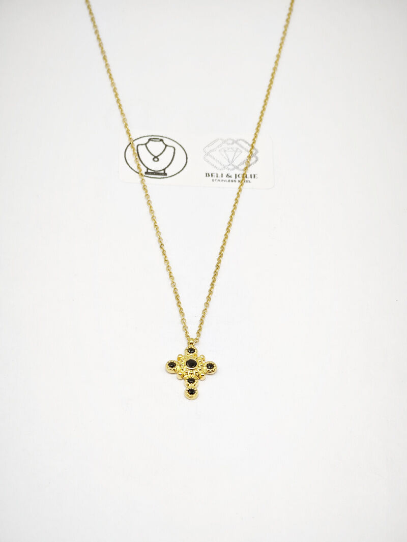 Edelstahl Halskette - J63