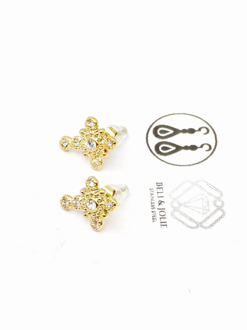 Edelstahl Ohrringe - J63B