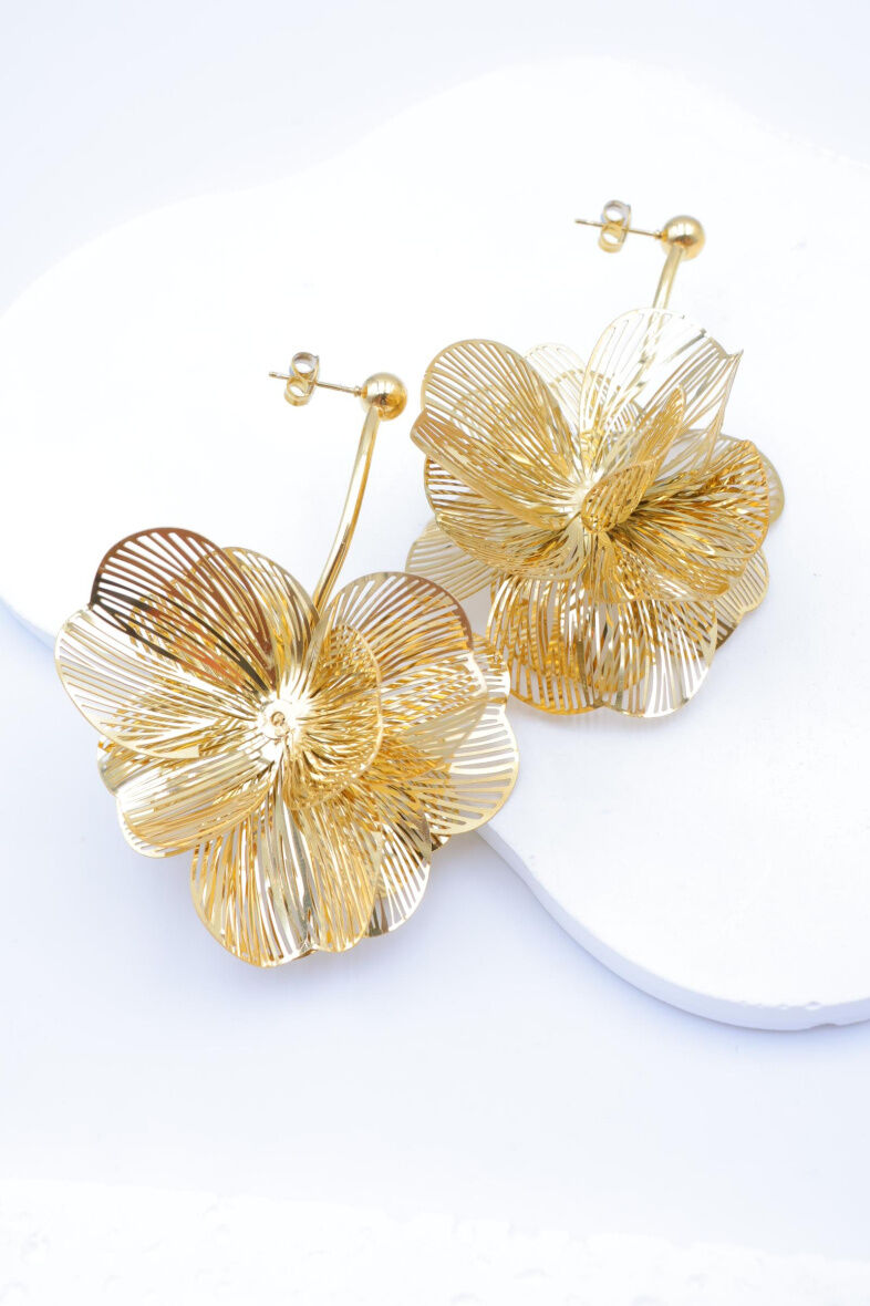 Edelstahl Ohrringe - J76