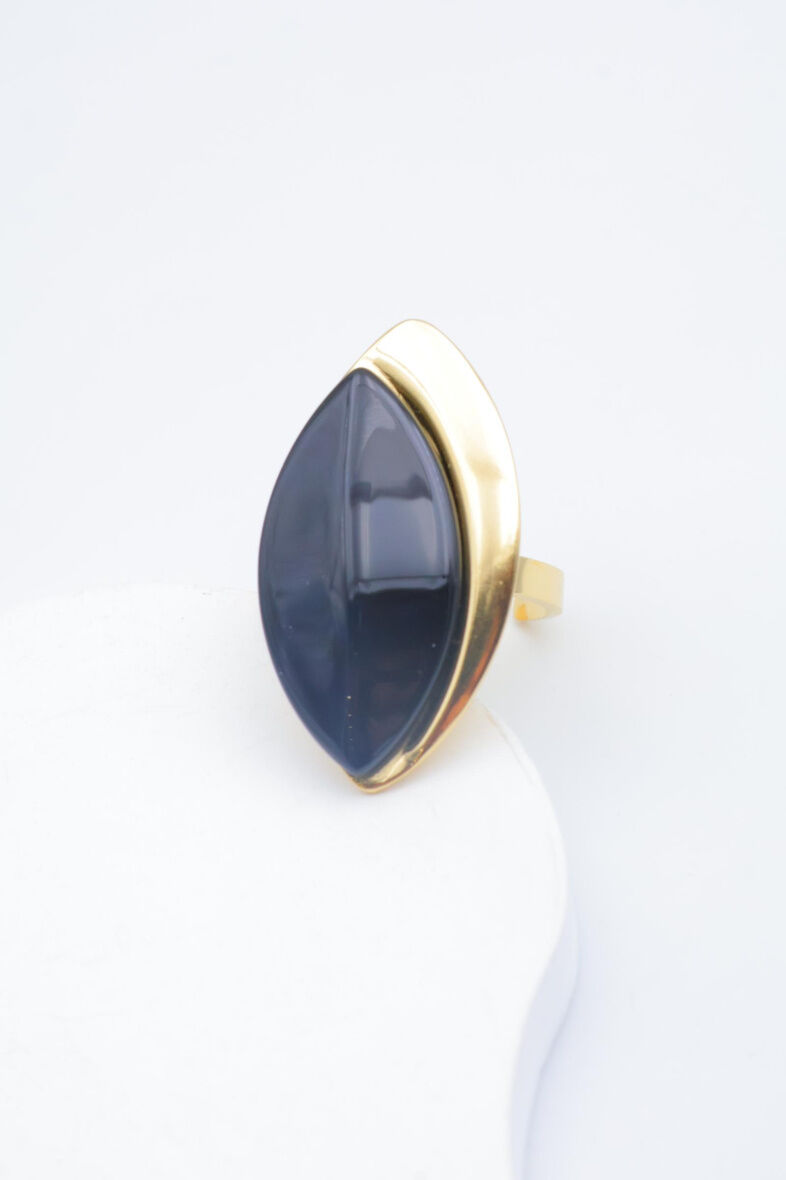 Verstellbarer Edelstahlring - J81