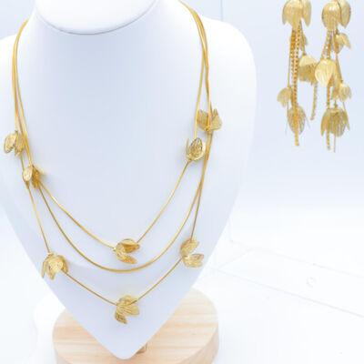 Conjunto de joyas de acero inoxidable - J81E-DO