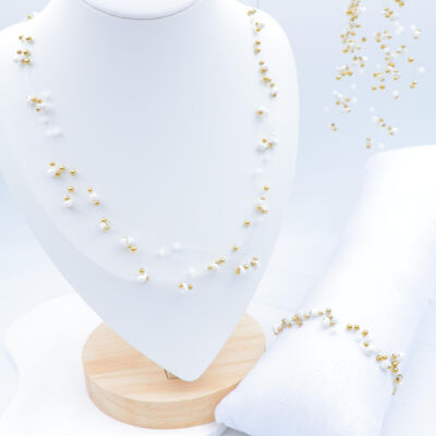 Conjunto de joyas de acero inoxidable - J86E