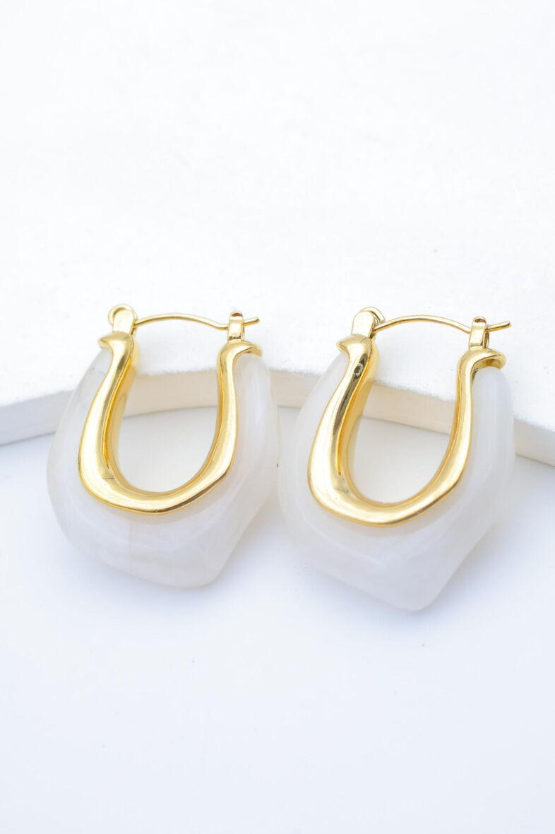 Edelstahl Ohrringe - J88