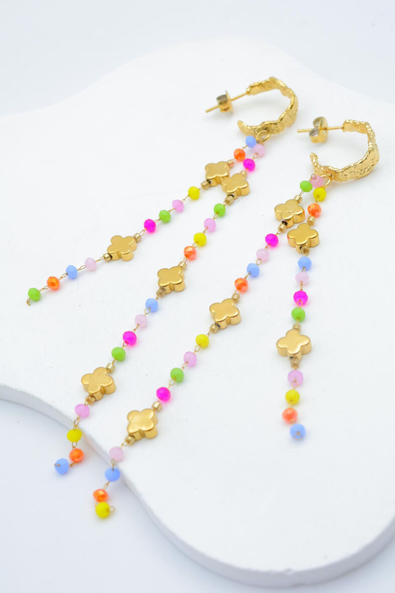 Edelstahl Ohrringe - J94B