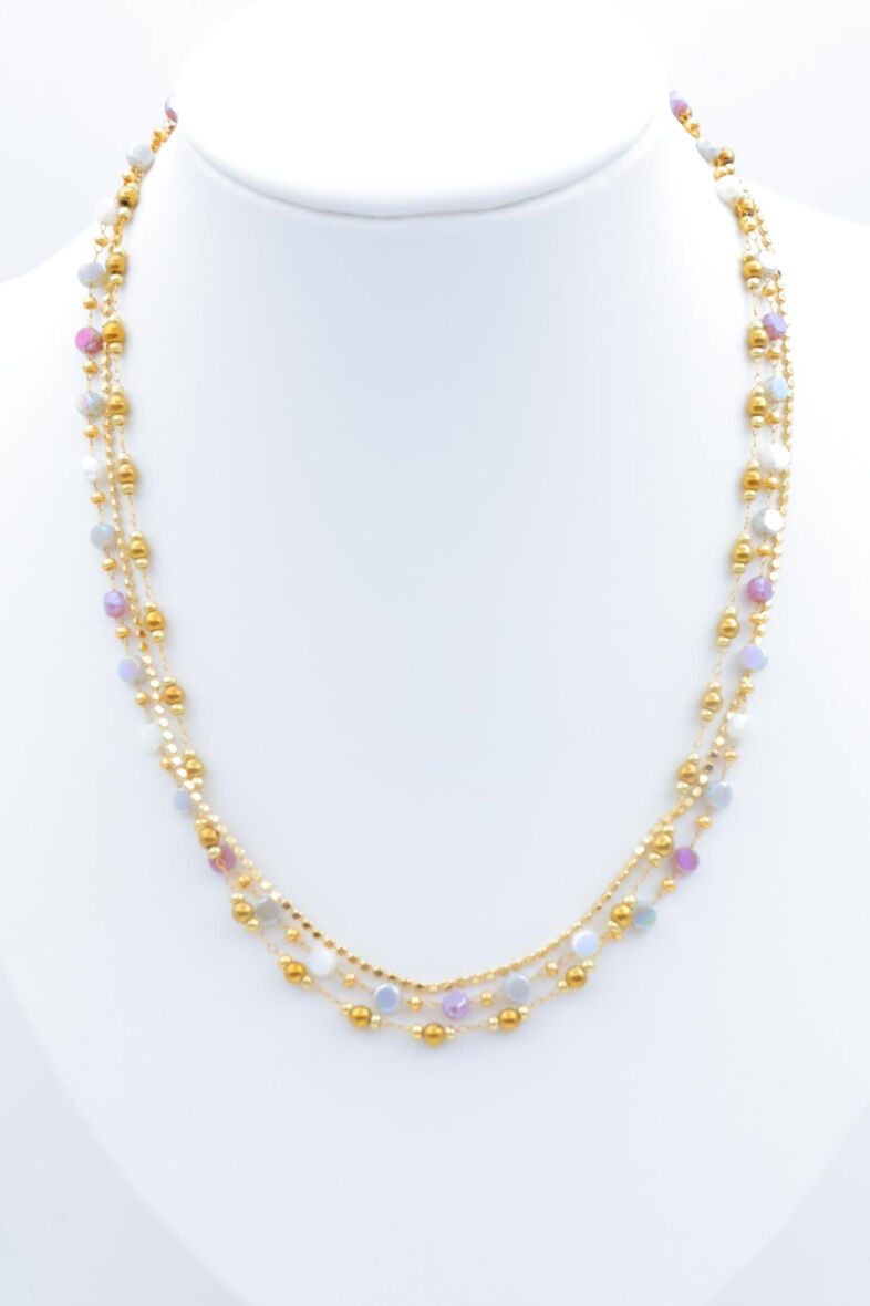 Edelstahl Halskette - J100