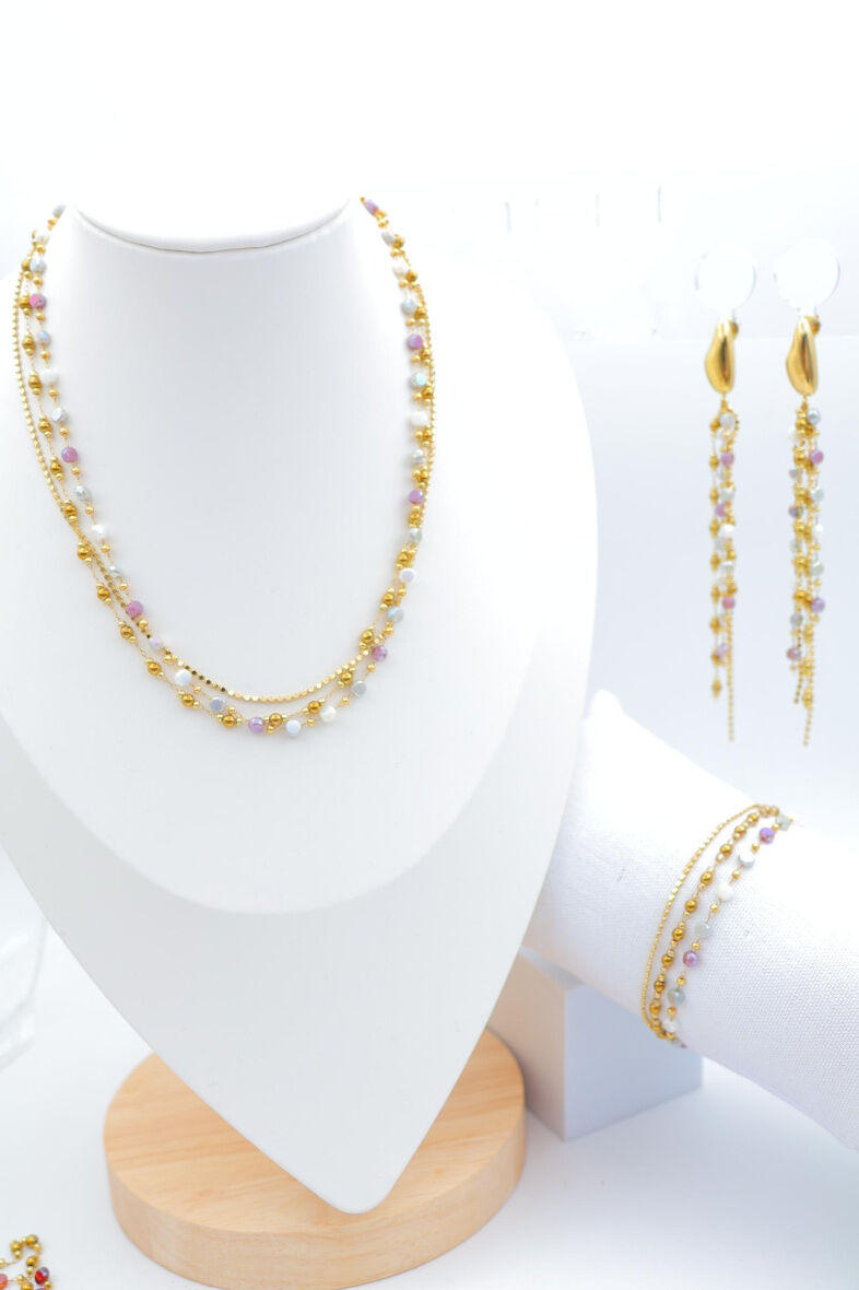 Set di gioielli in acciaio inossidabile - J100E