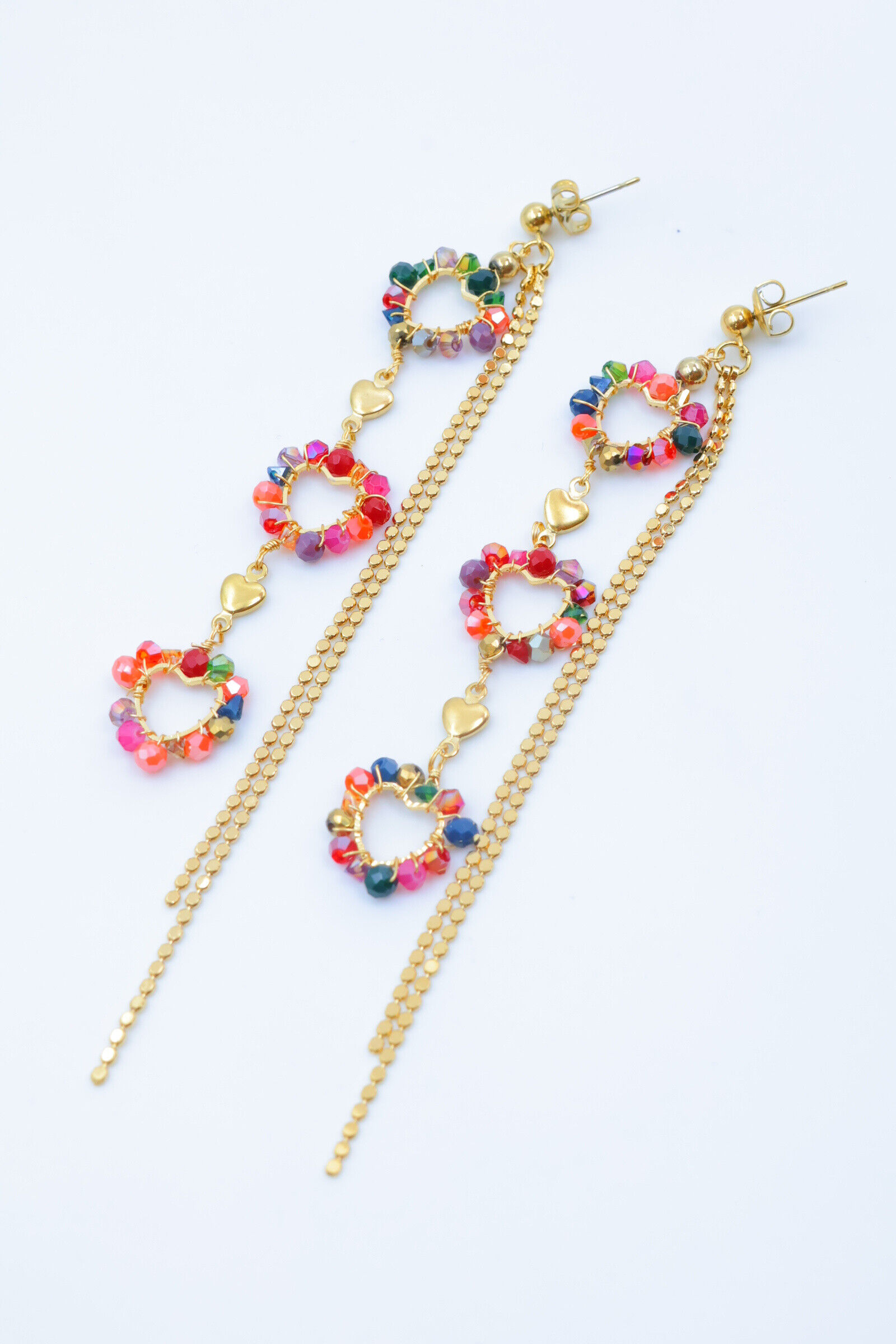 Edelstahl Ohrringe - J116