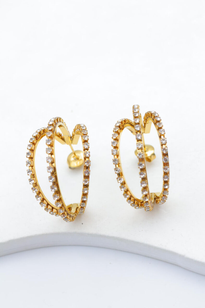 Creolen aus Edelstahl - J123