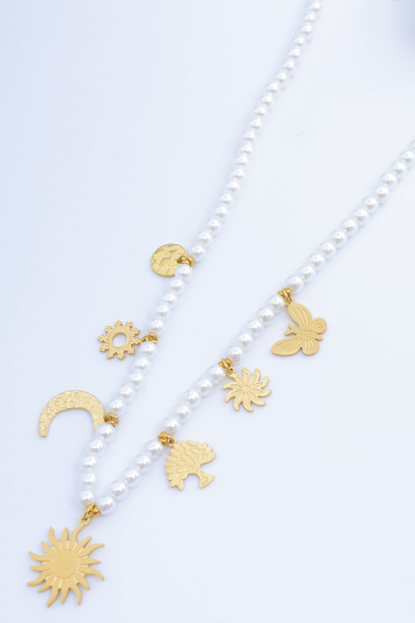 Edelstahl Halskette - J156