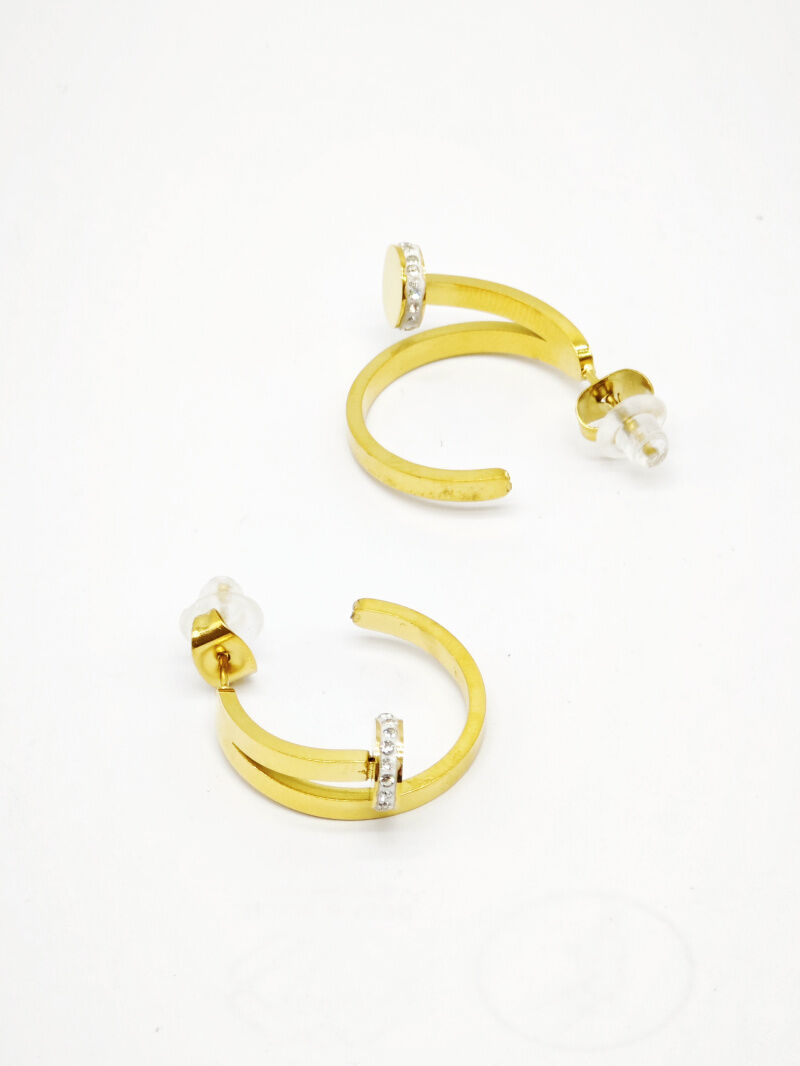 Creolen aus Edelstahl - K20