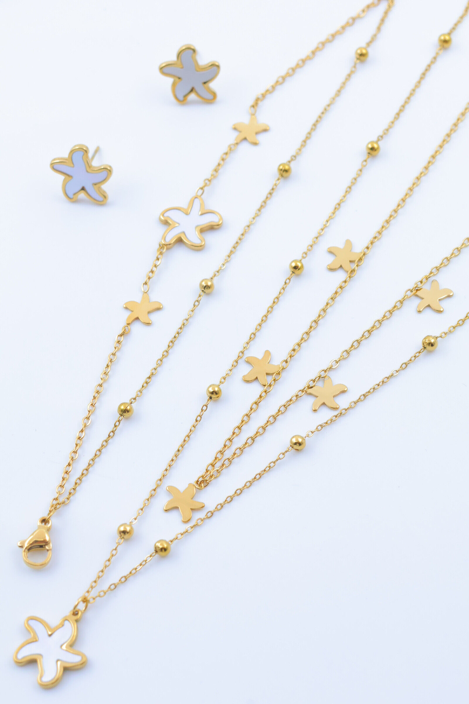 Edelstahl Schmuckset - K56E