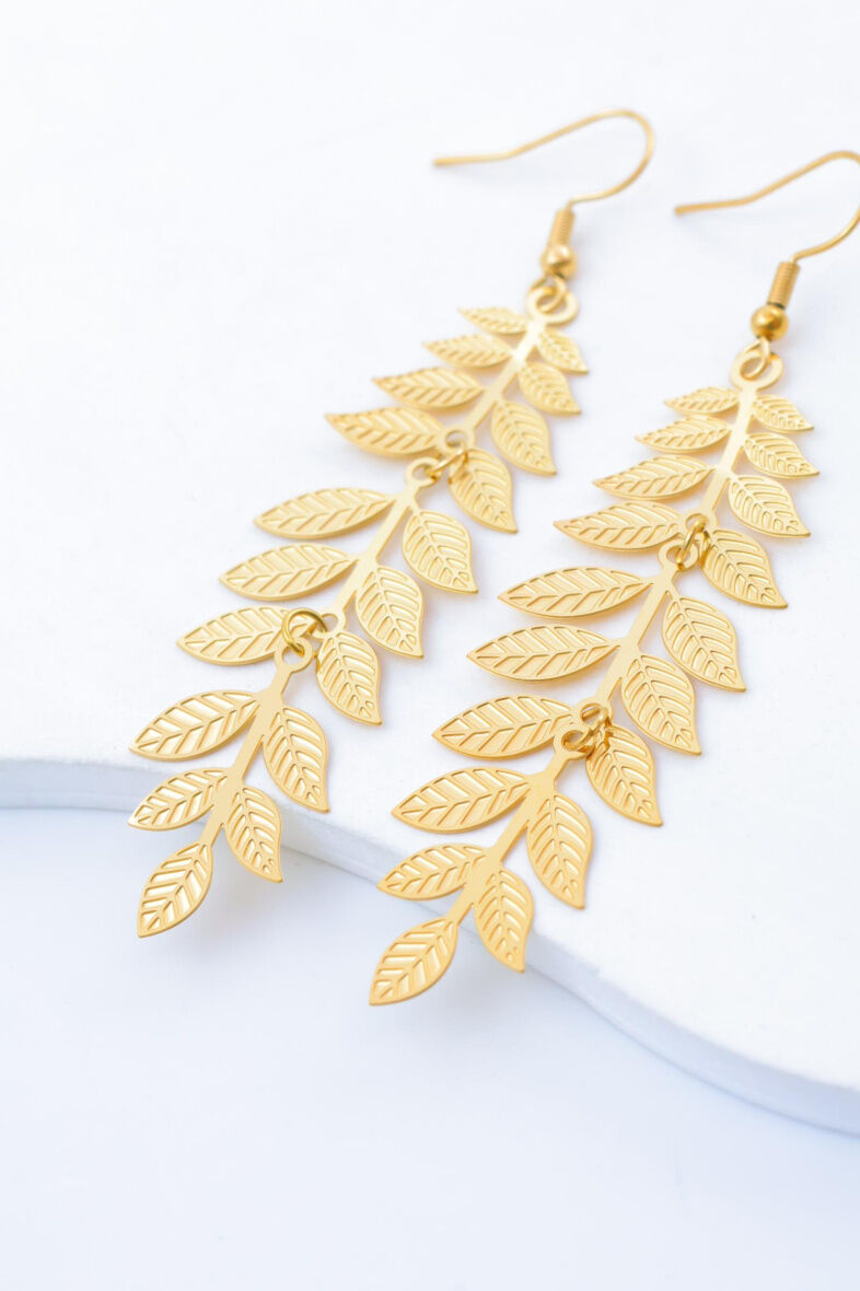 Edelstahl Ohrringe - L18