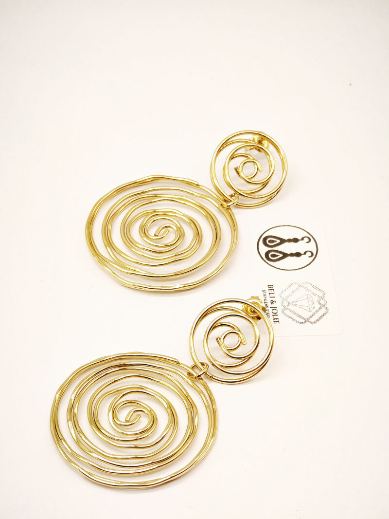 Edelstahl Ohrringe - L21