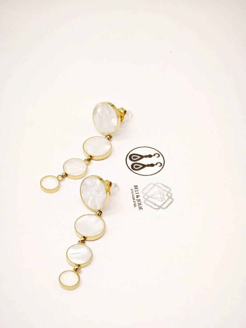 Edelstahlohrringe - L25