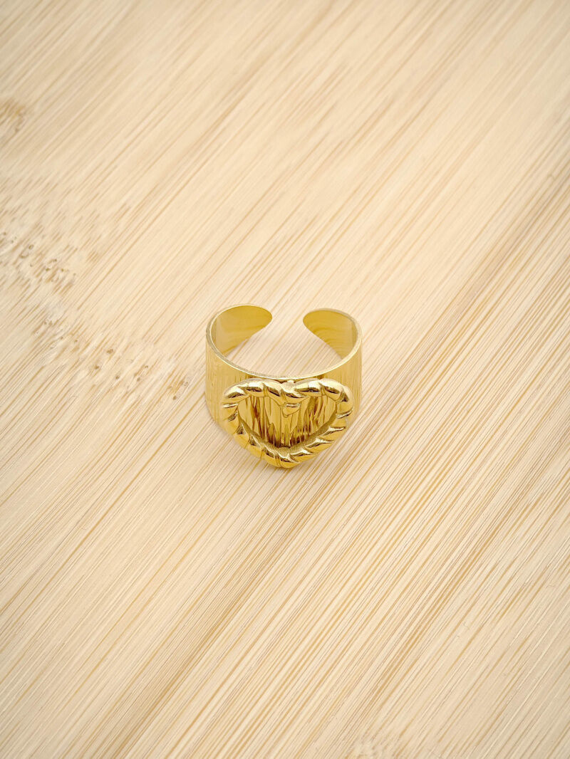 Verstellbarer Edelstahlring - L53