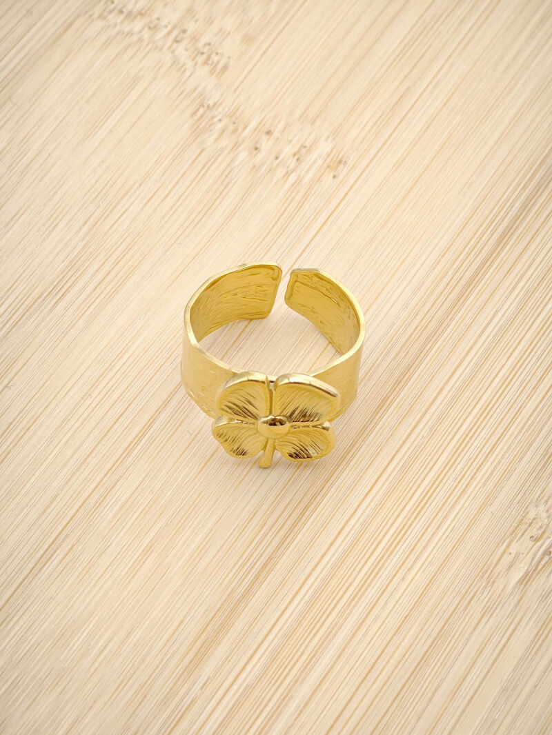 Verstellbarer Edelstahlring - L57