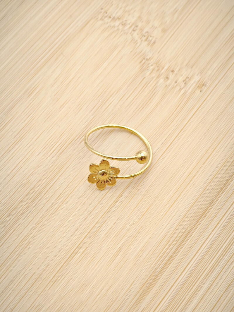 Verstellbarer Edelstahlring - L60