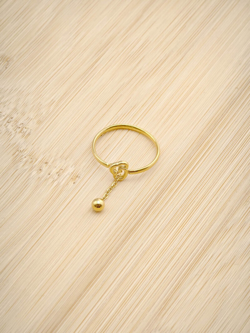 Verstellbarer Edelstahlring - L61