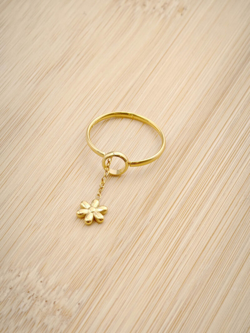 Verstellbarer Edelstahlring - L62