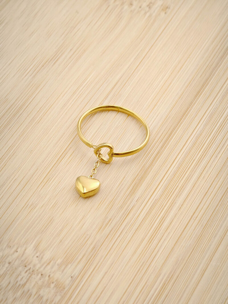 Verstellbarer Edelstahlring - L64