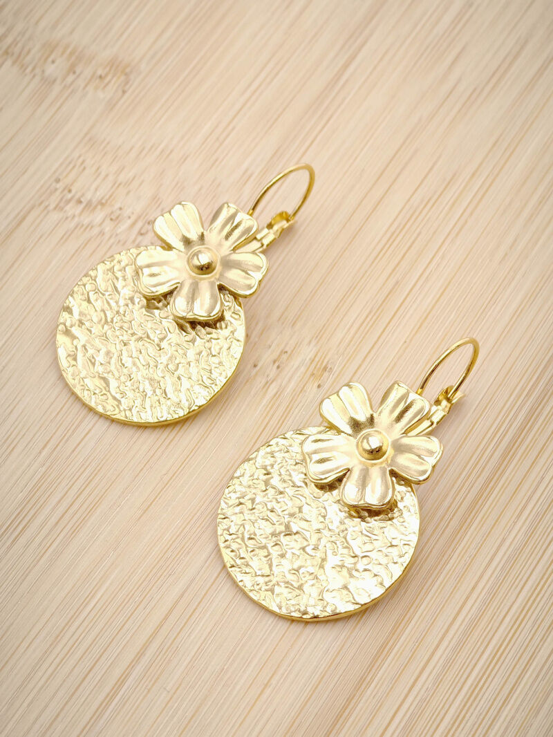 Edelstahl Ohrringe - L70