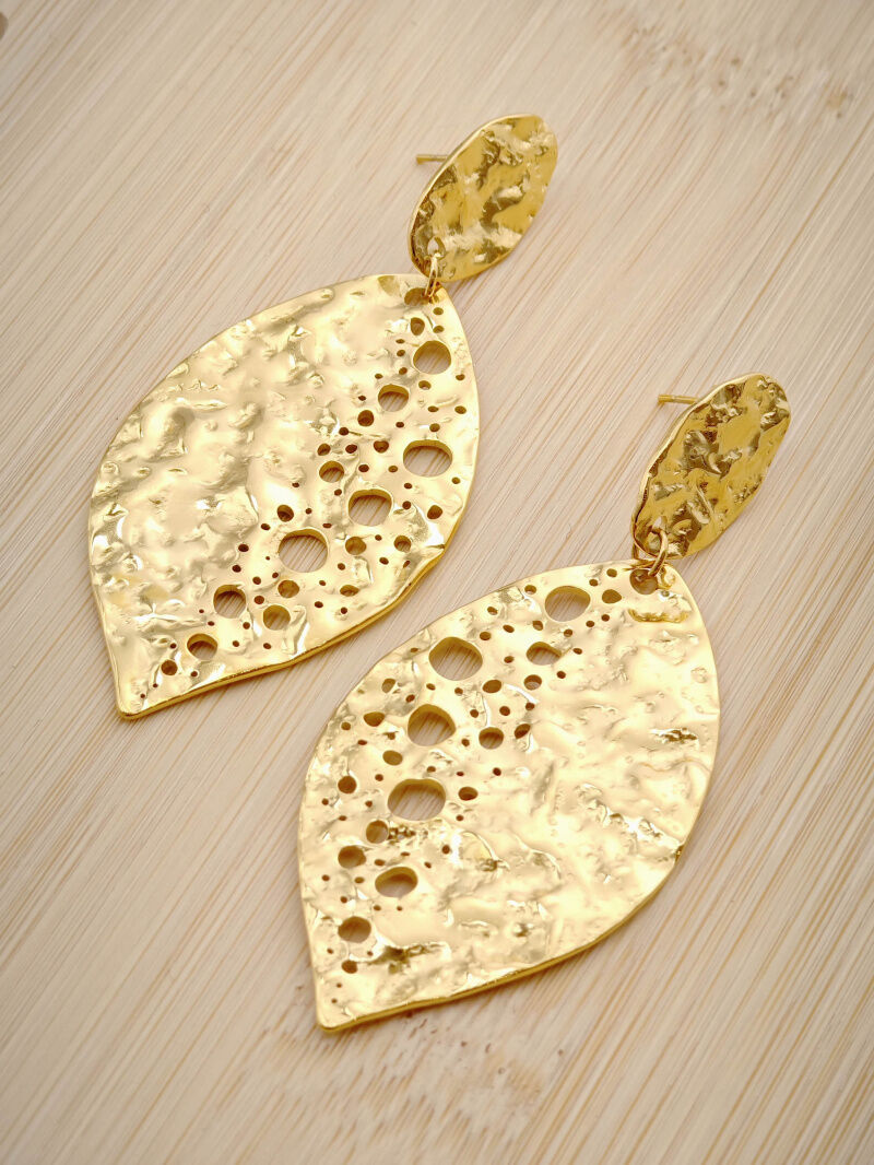 Edelstahl Ohrringe - L74