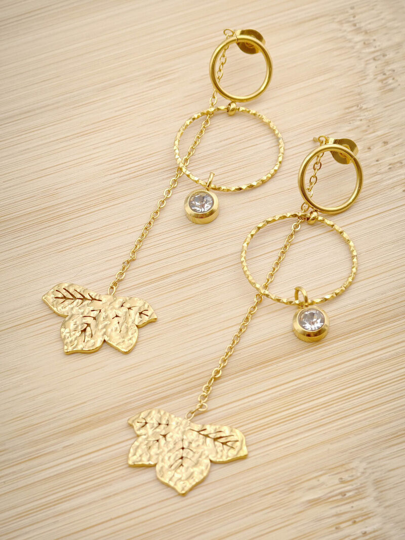 Edelstahl Ohrringe - L93