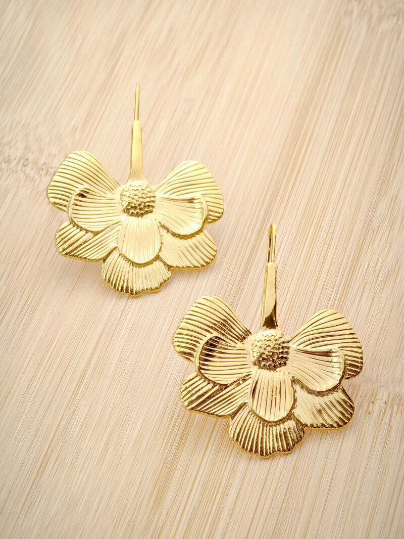 Edelstahl Ohrringe - L95