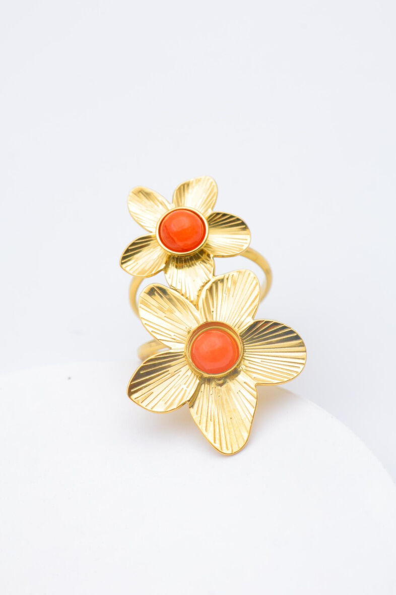 Verstellbarer Edelstahlring - L101