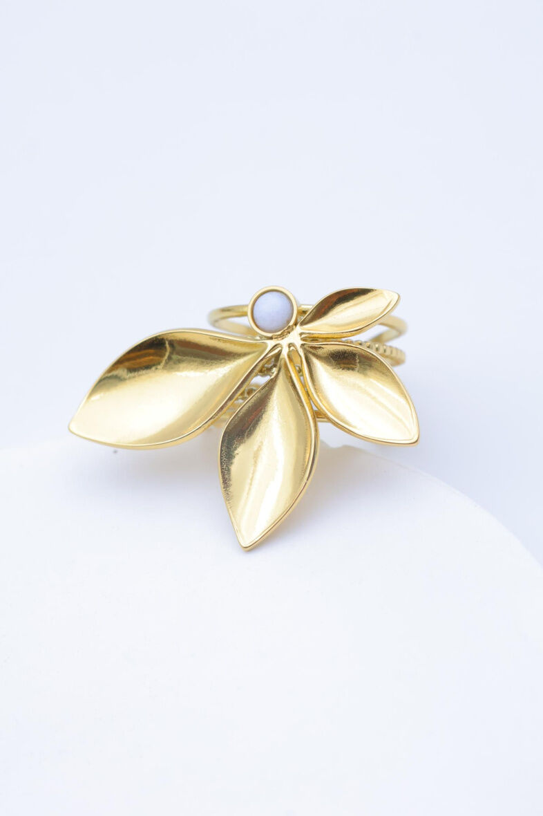 Verstellbarer Edelstahlring - L106