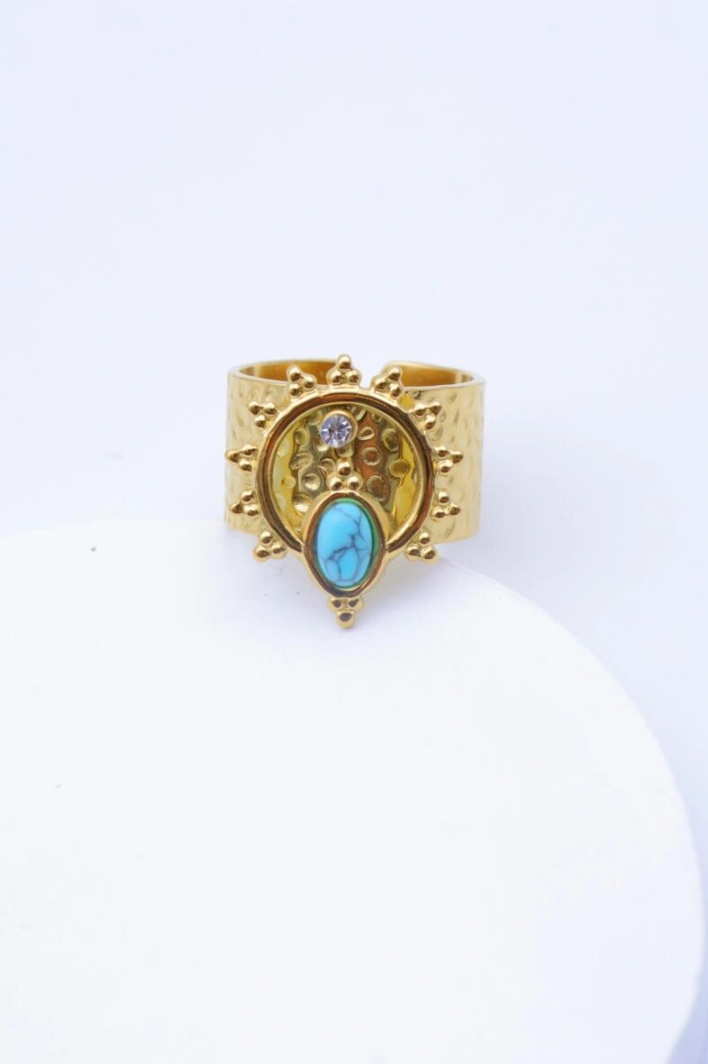 Verstellbarer Edelstahlring - L107