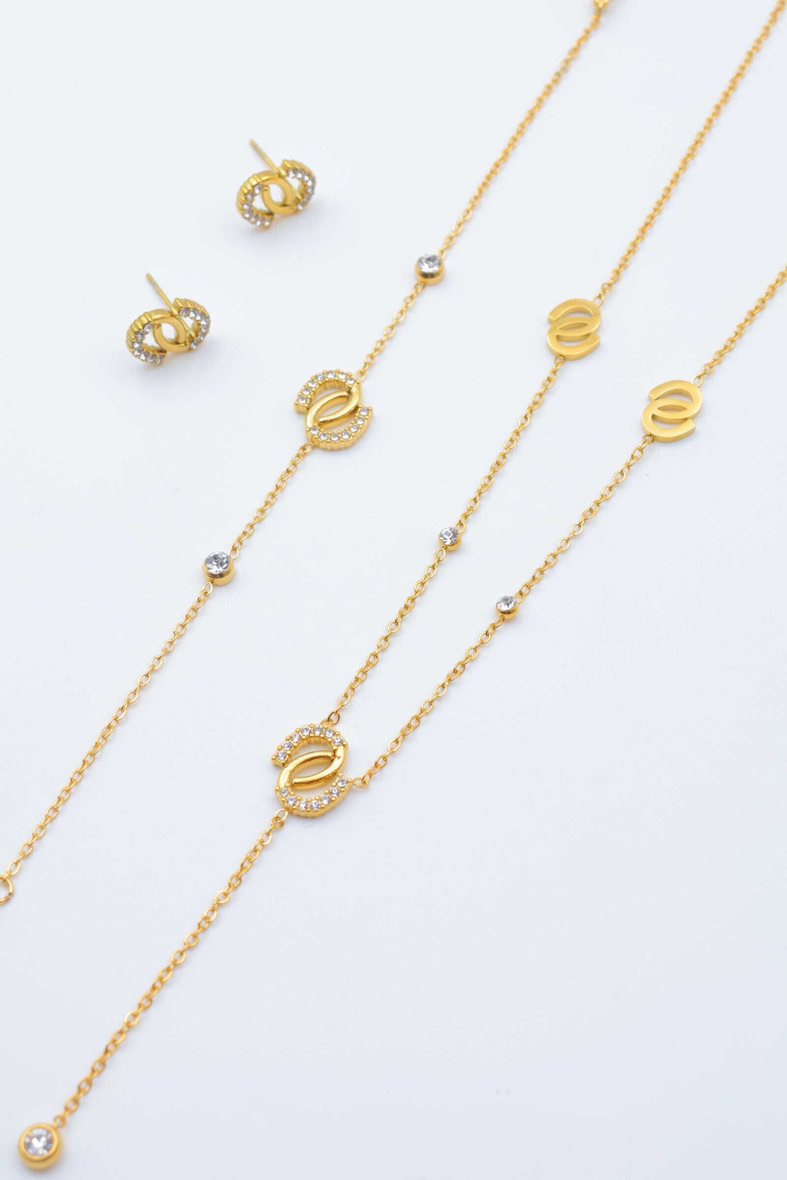 Edelstahl Schmuckset - L115E