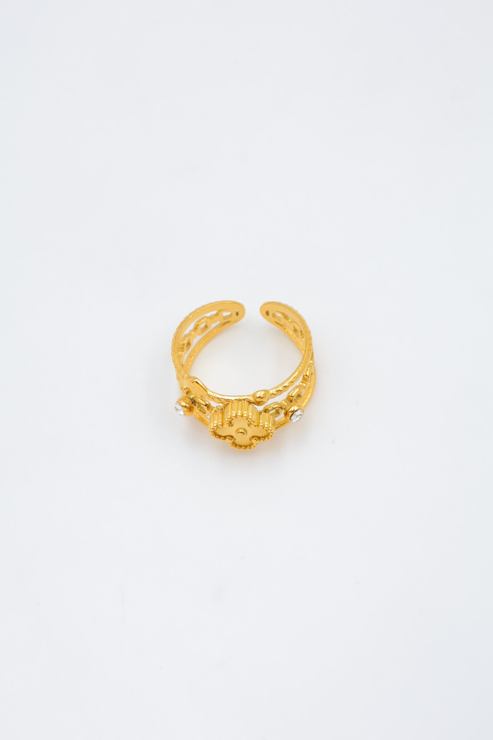 Anello regolabile in acciaio inossidabile - L1103