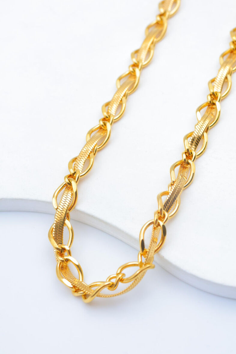 Edelstahlkette - M02