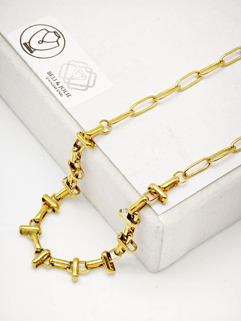 Edelstahlkette - M09