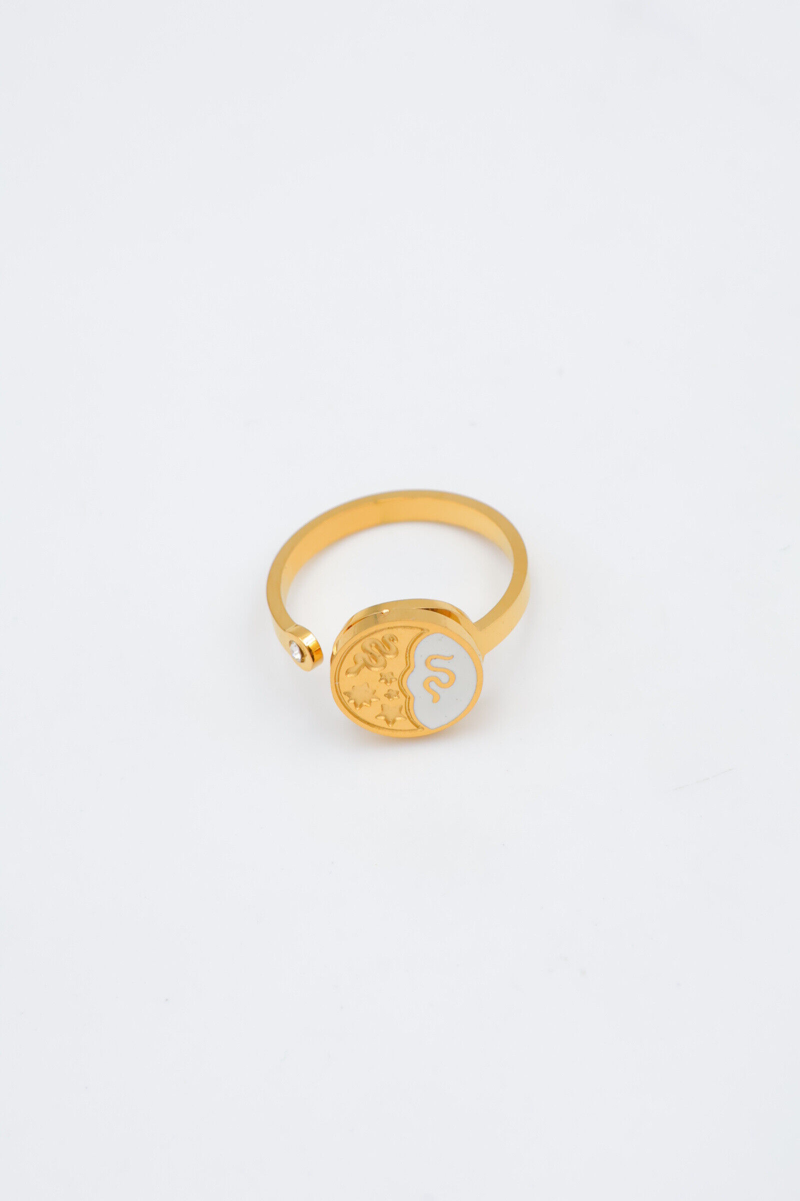 Bague ajustable en acier inoxydable - N11