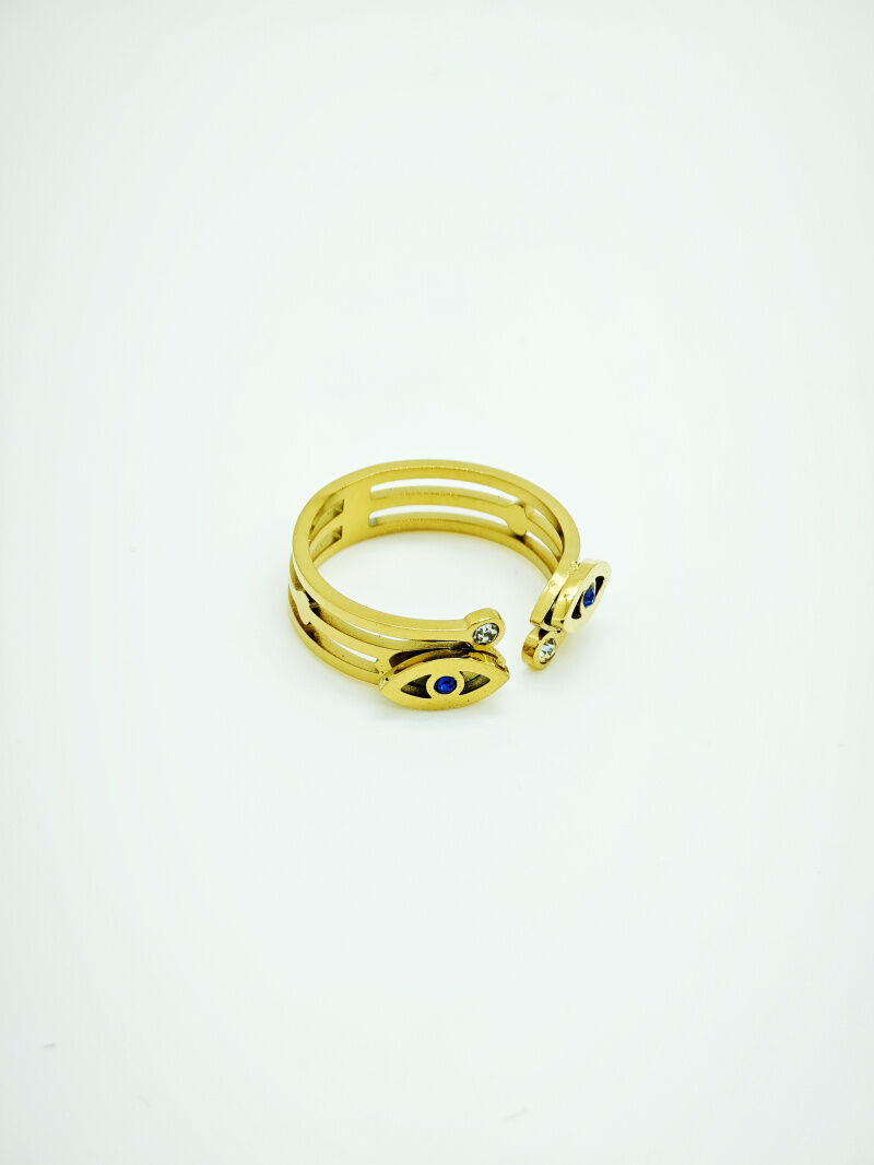 Bague ajustable en acier inoxydable - N25