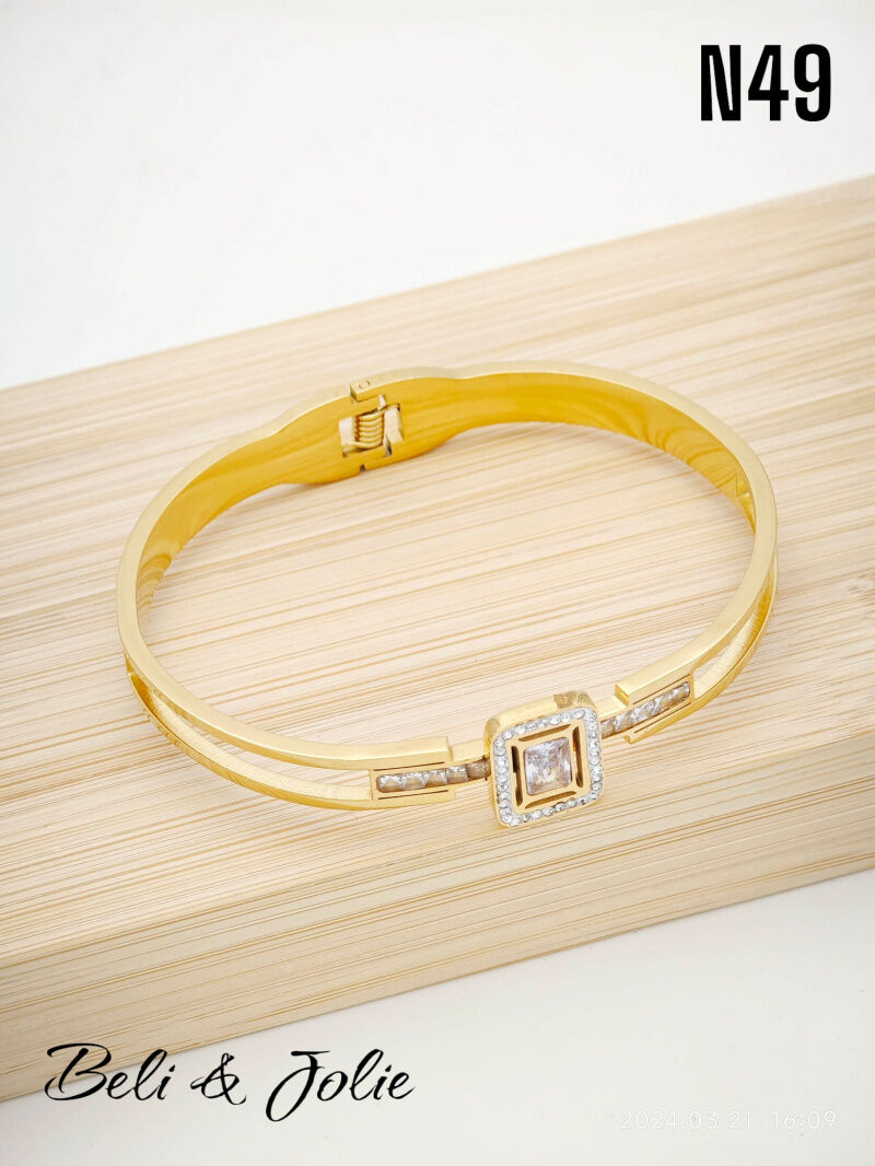 Bracelet en acier inoxydable - N49
