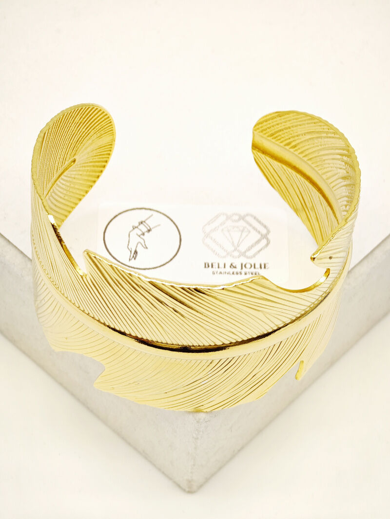 Bracelet jonc en acier inoxydable - N505