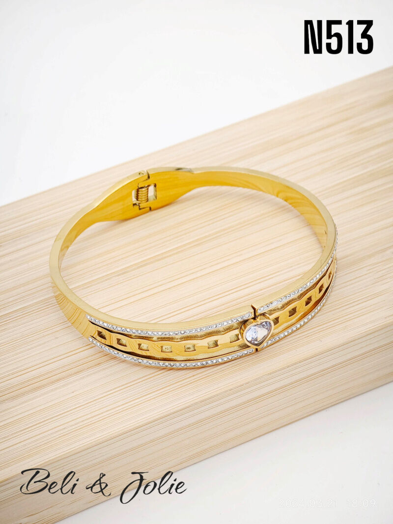 Edelstahlarmband - N513