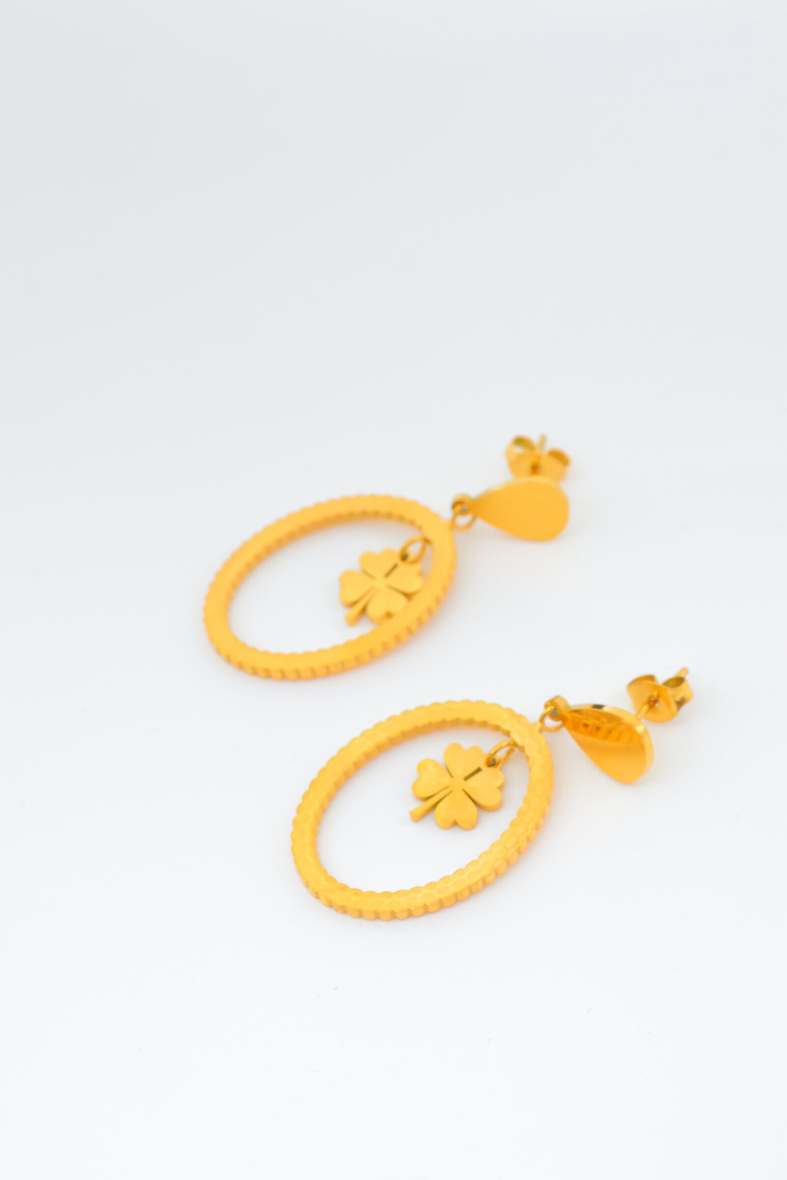 Boucles d'oreilles en acier inoxydable - N526(2)