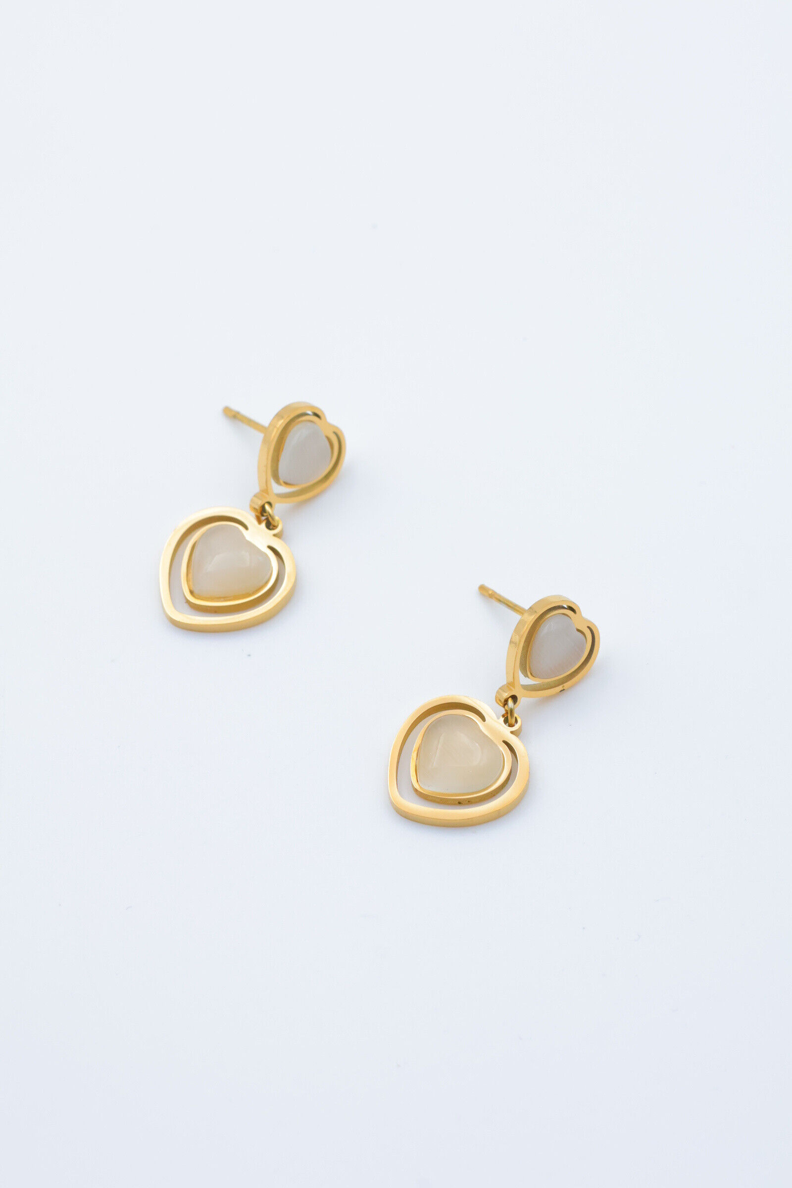 Boucles d'oreilles en acier inoxydable - N540