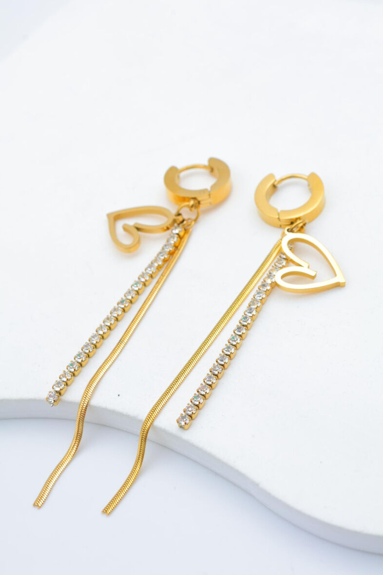 Edelstahl Ohrringe - N552