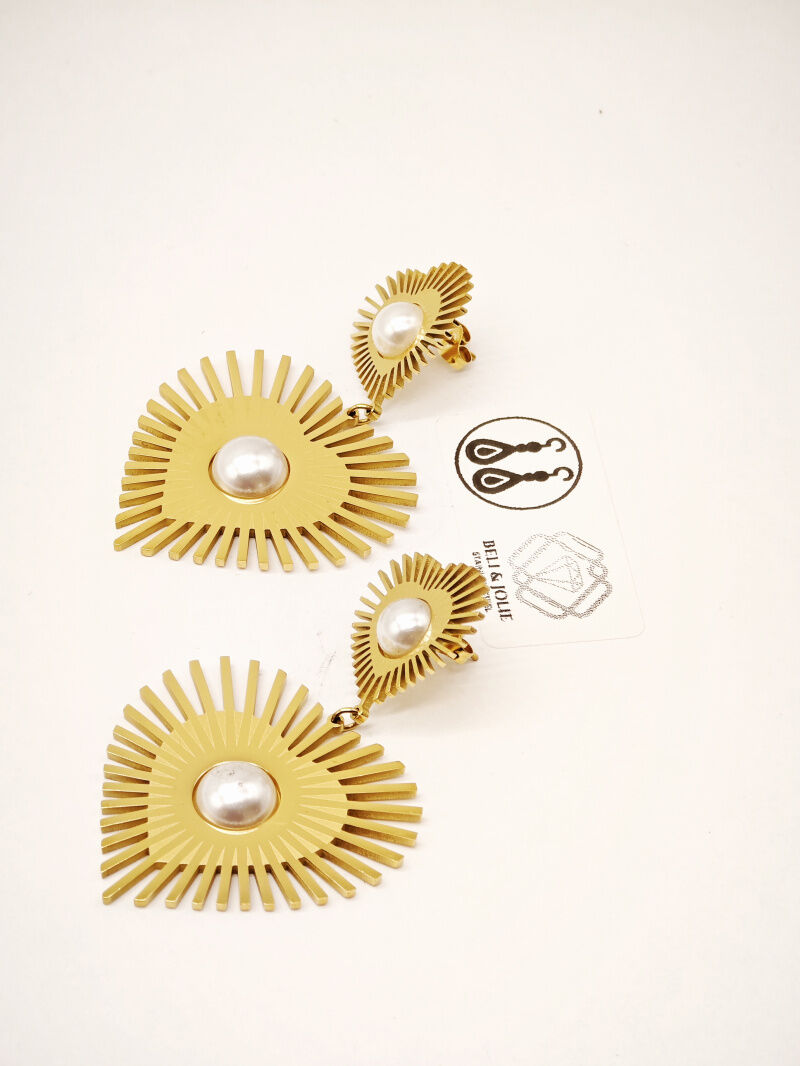 Edelstahl Ohrringe - N553