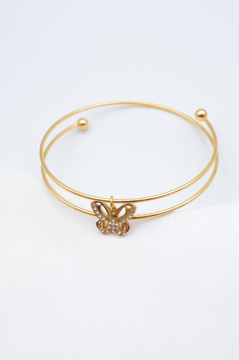 Armreif aus Edelstahl - N588