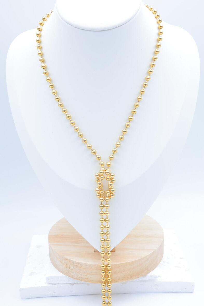 Edelstahl Halskette - N620