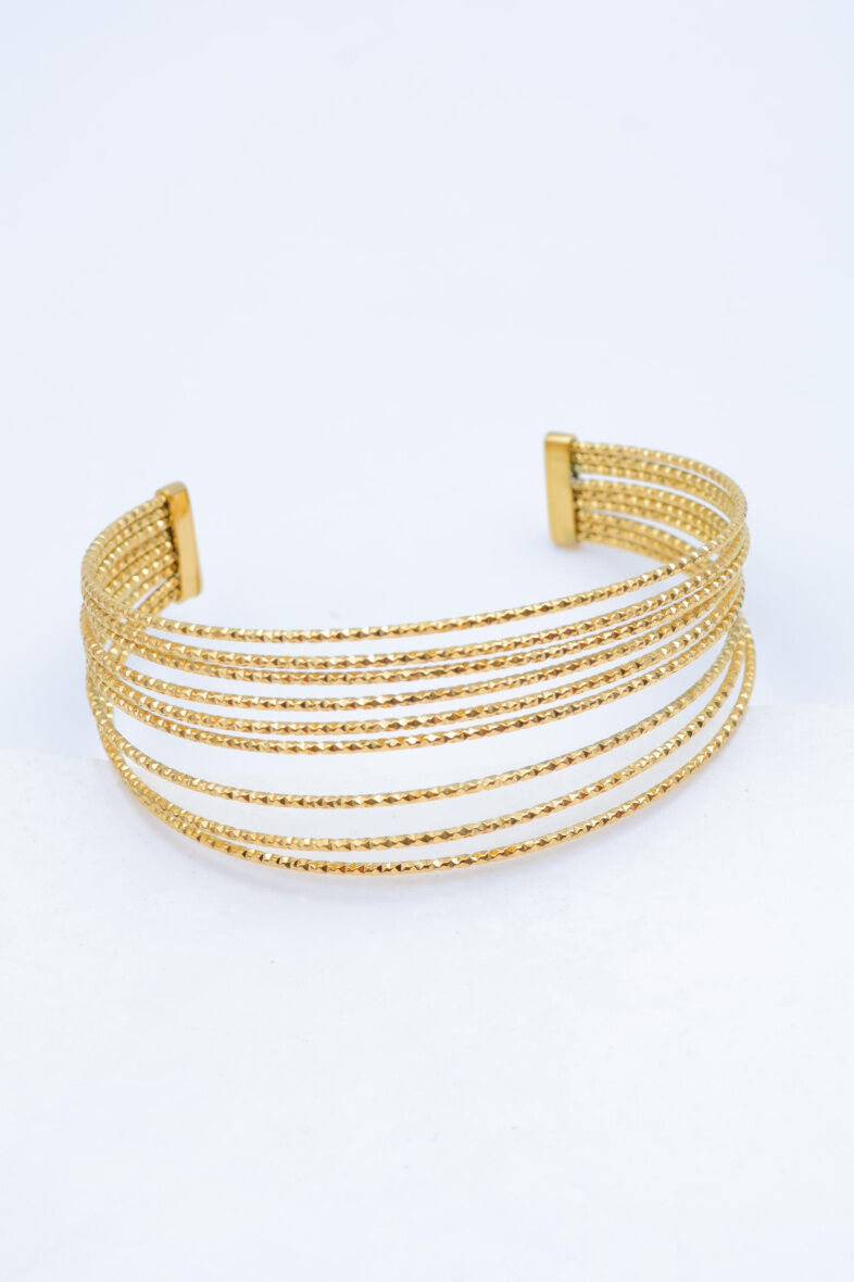 Armreif aus Edelstahl - N627