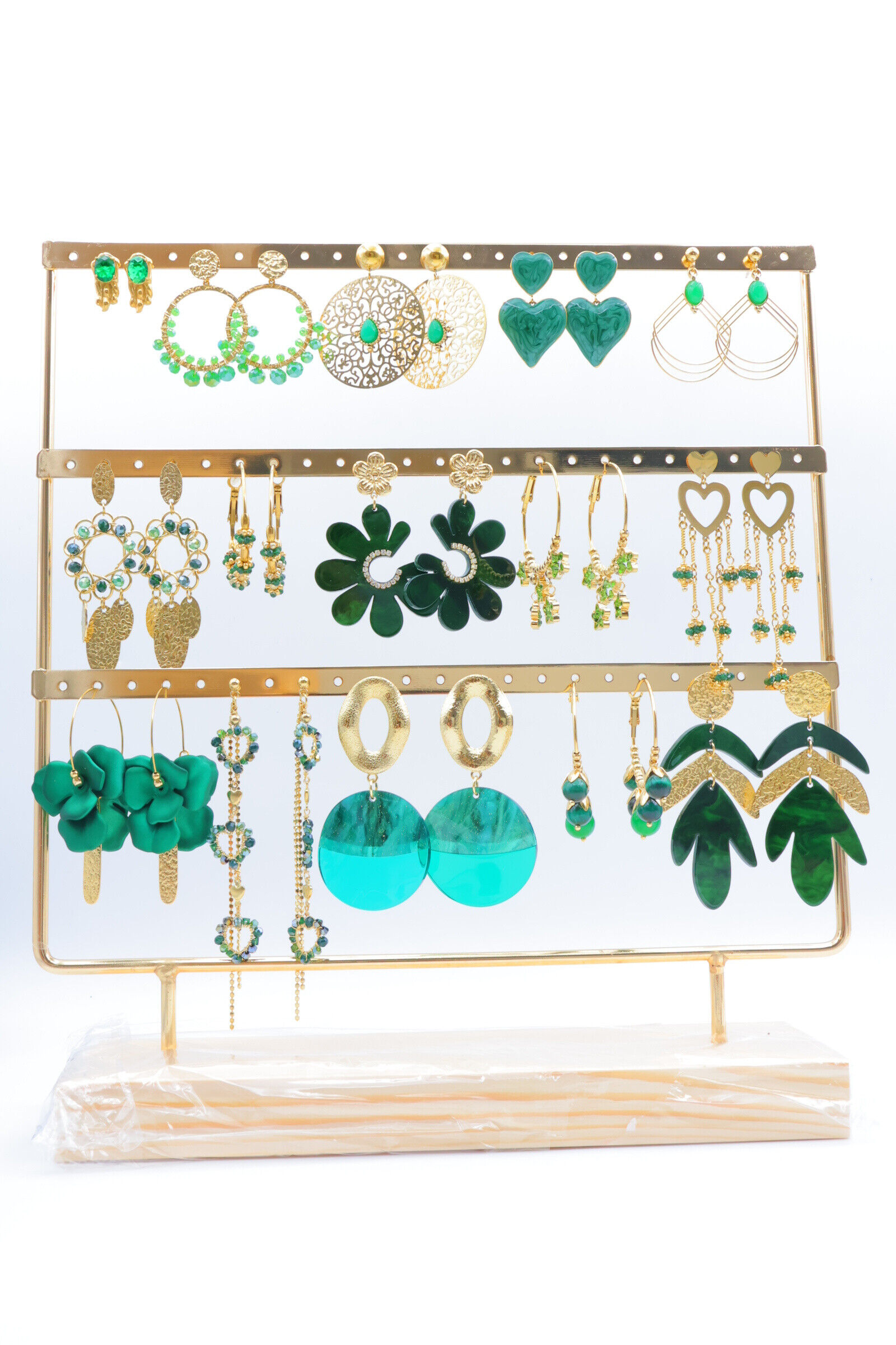 Set mit 15 Ohrringen mit Display - PR74